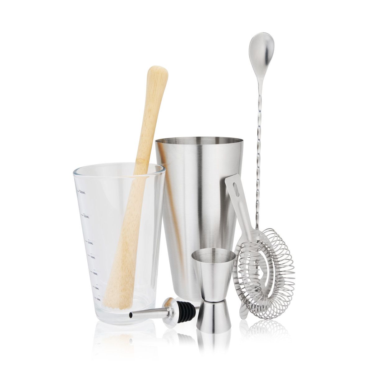 True 7-Piece Barware Set (Case of 6)