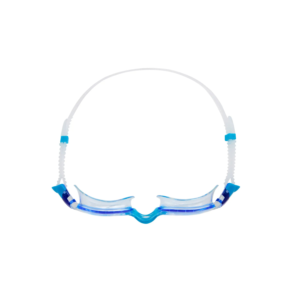Zoggs Spectra Swimming Goggles Dual Density Nose Bridge Leak Proof Goggles in Clear/Black - Clear Lens - detail 7