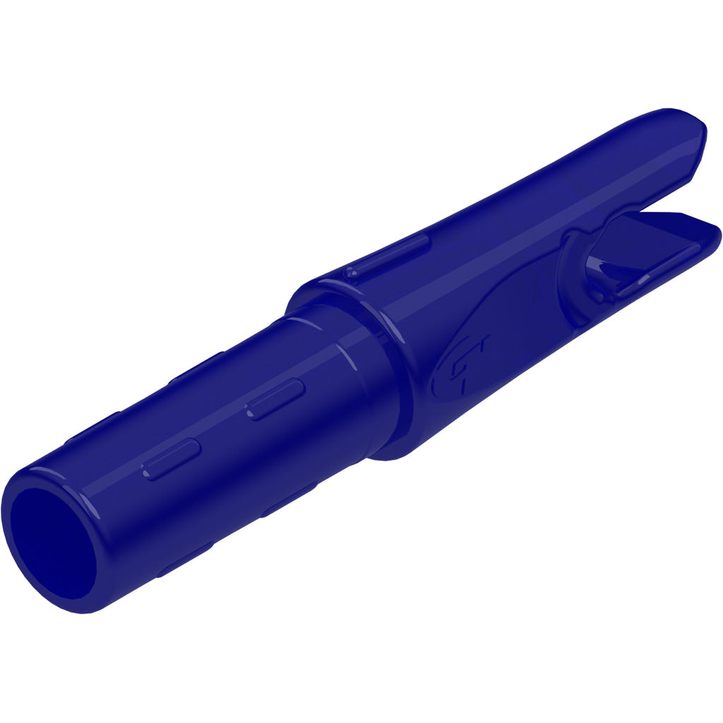 Gold Tip GT Series Nocks in Blue 12 pk. - Front View