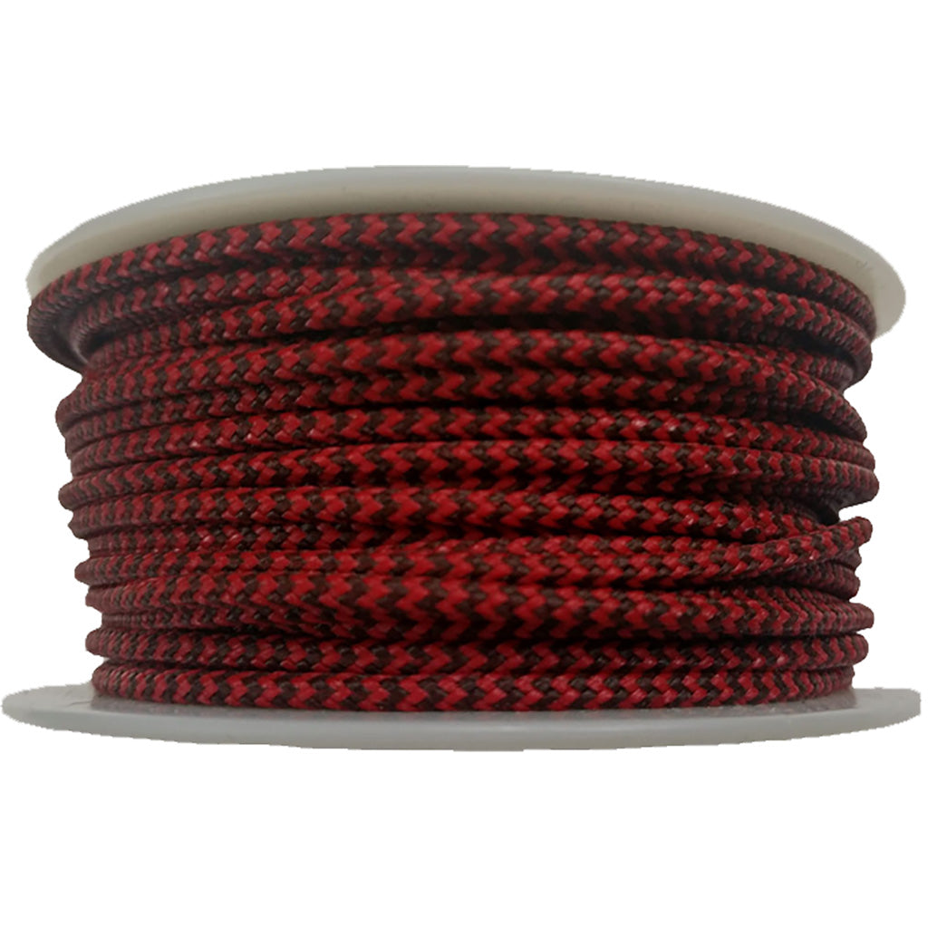 BCY 24 D-Loop Material in Red/Black 1m - Front View
