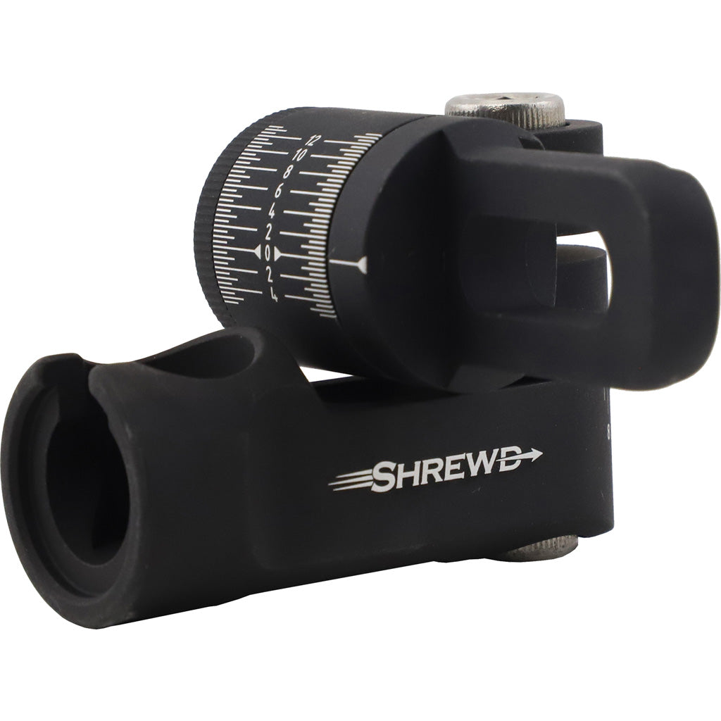 Shrewd Archery Shrewd Atlas V-Bar in Matte Black Single - Front View