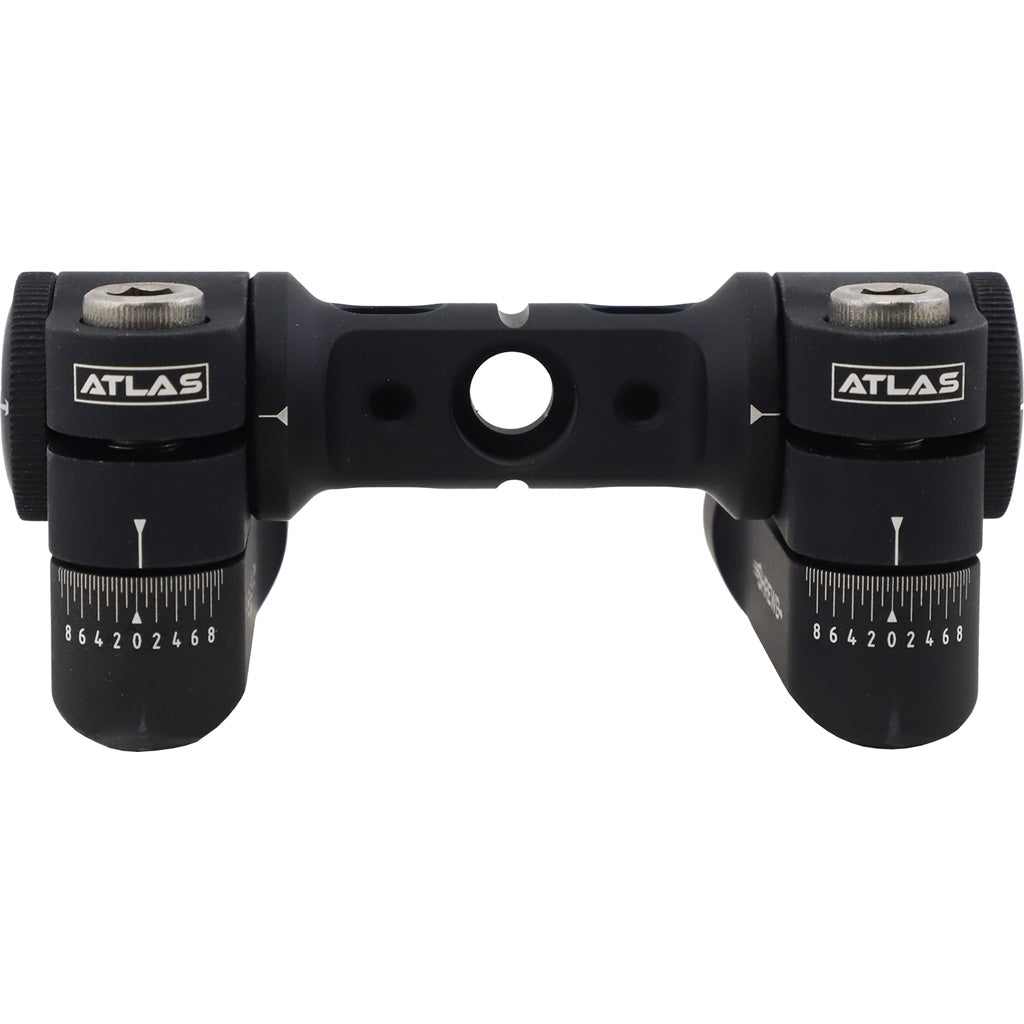Shrewd Archery Shrewd Atlas V-Bar in Matte Black Double - Front View