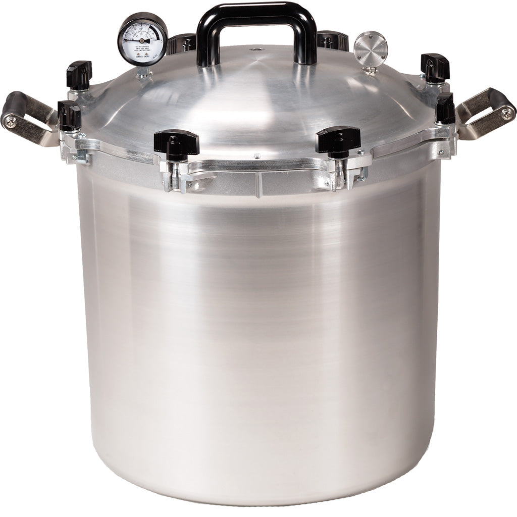 All American Canner Pressure Cooker in 41.5 Qt. - Front View