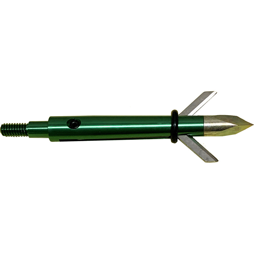 Vortex Broadheads in Green - Front View
