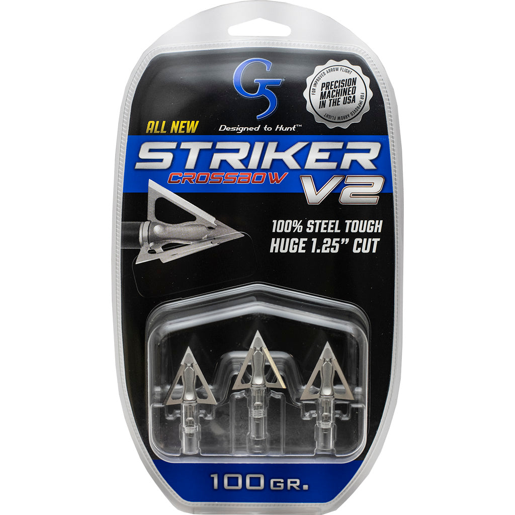 G5 Outdoors G5 Striker V2 Crossbow Broadheads - Alternate View 1