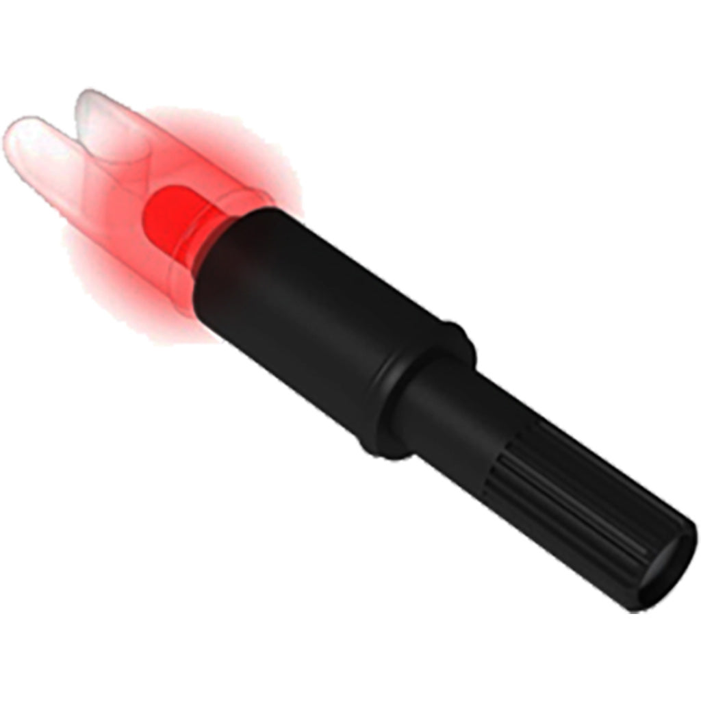 New Archery Products NAP Thunderglo Lighted Nocks in Red Universal Fit 6 pk. - Front View