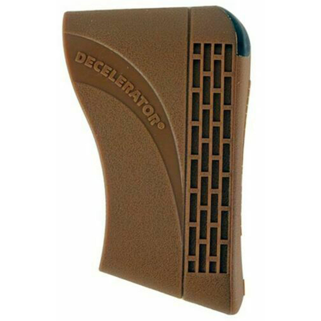 Pachmayr Decelerator Slip-On Pad in Brown Small - Front View