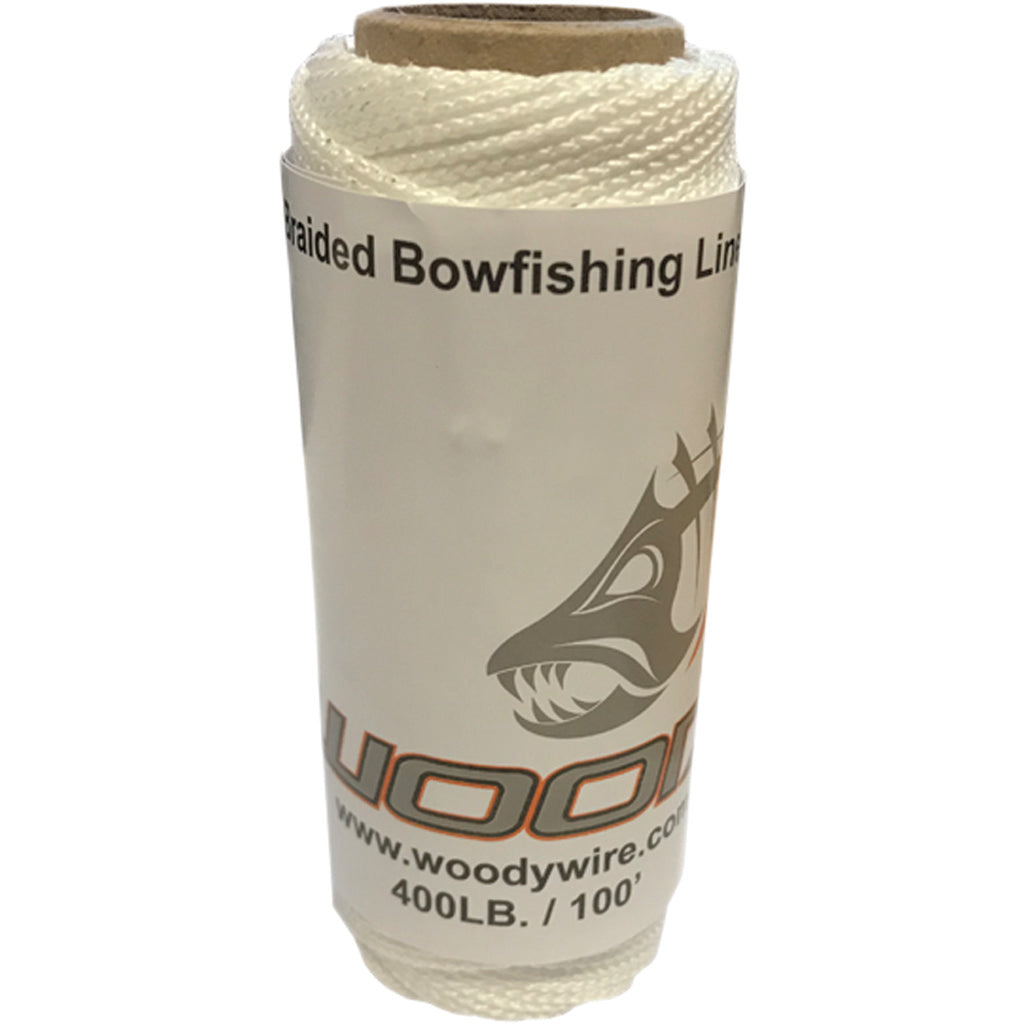 Woody Wire Bowfishing Braided Line in 400 lb 100 ft. - Front View
