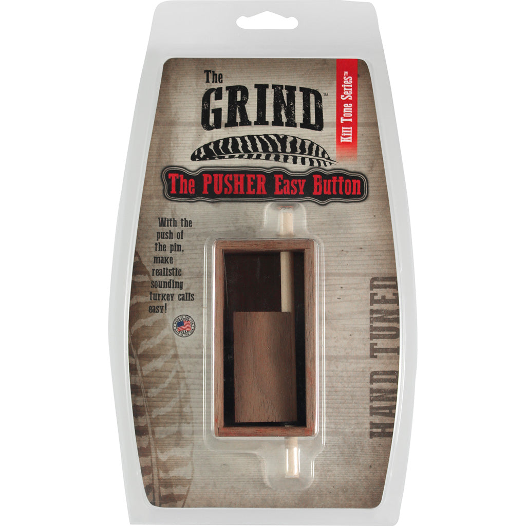 The Grind The Pusher Turkey Call - Front View