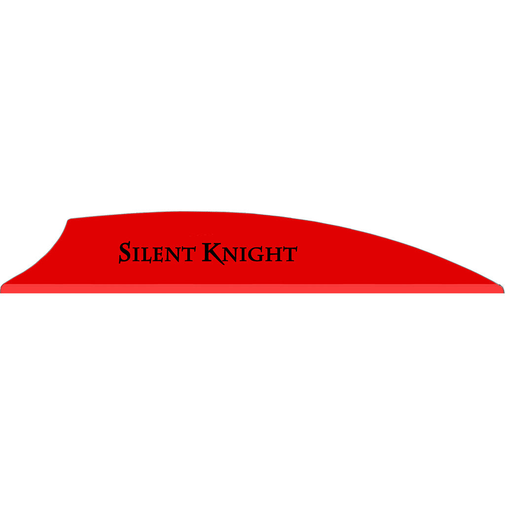 Flex Fletch Silent Knight Vanes in Red 3 in. 36 pk. - Front View