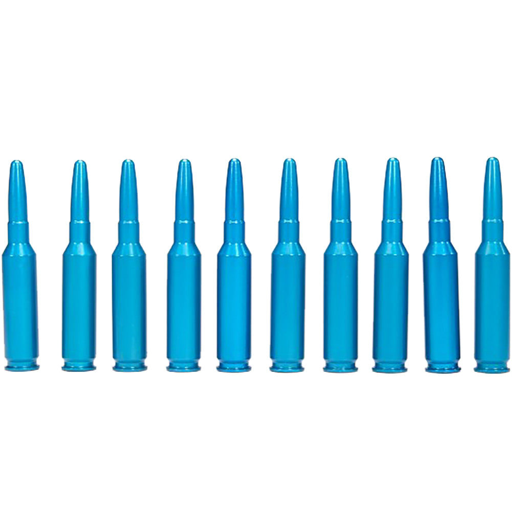 A-Zoom Snap Cap in 6.5 Creedmoor Blue 10 pk. - Front View
