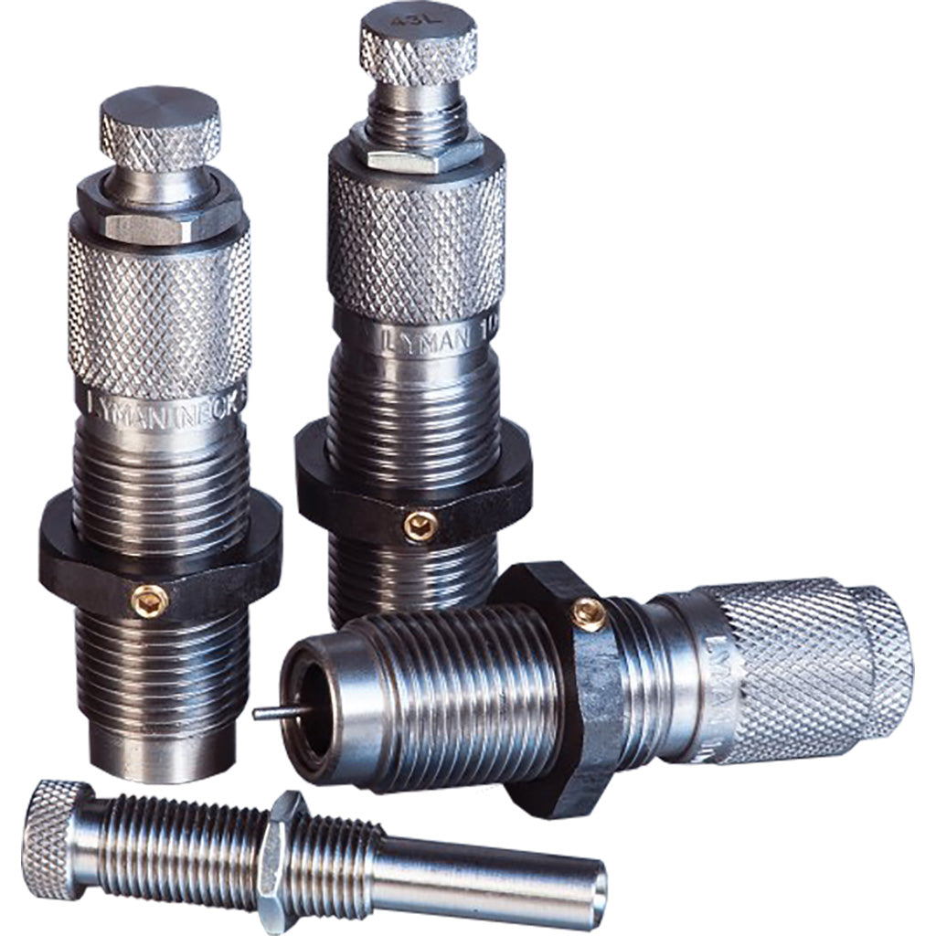 Lyman Premium Carbide 3 Piece Die Set in .38 Spec/.357 Mag/.357 Rem. - Front View