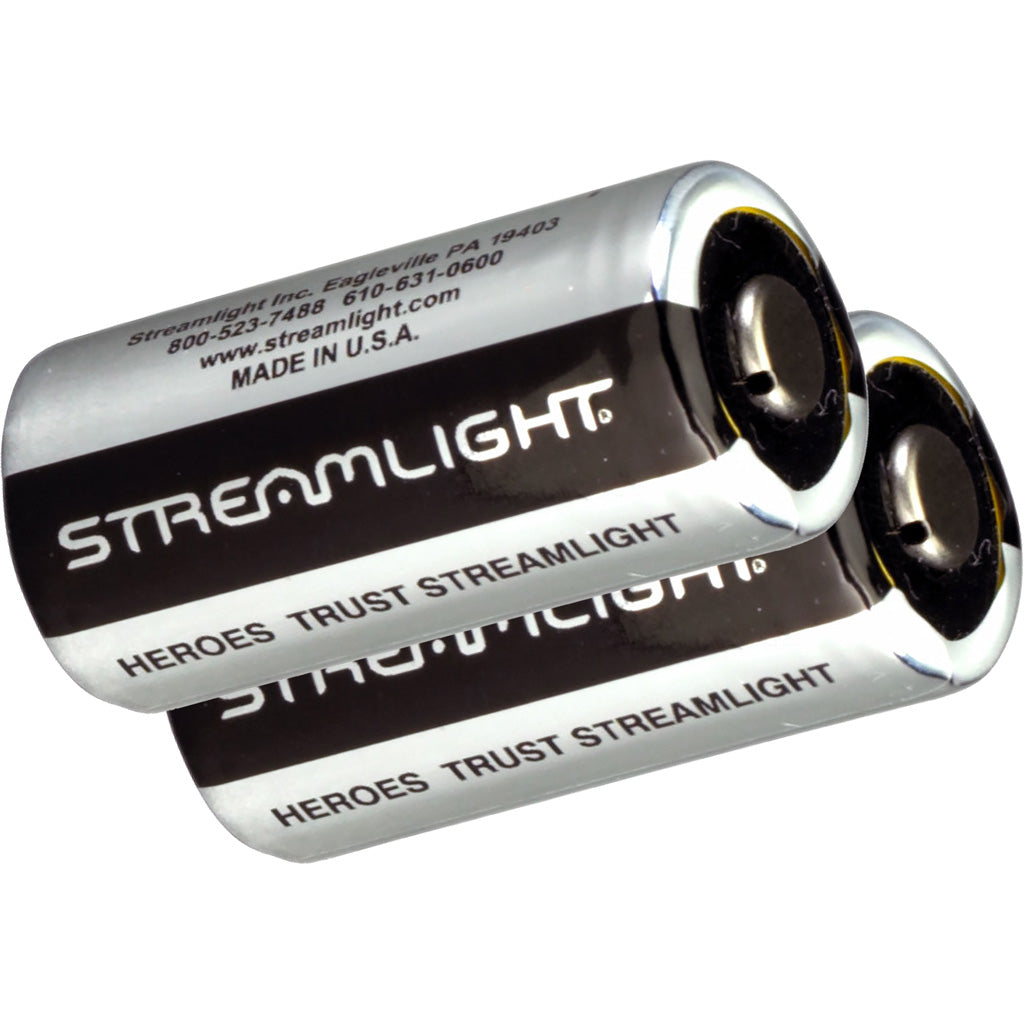 Streamlight Lithium Batteries - Front View