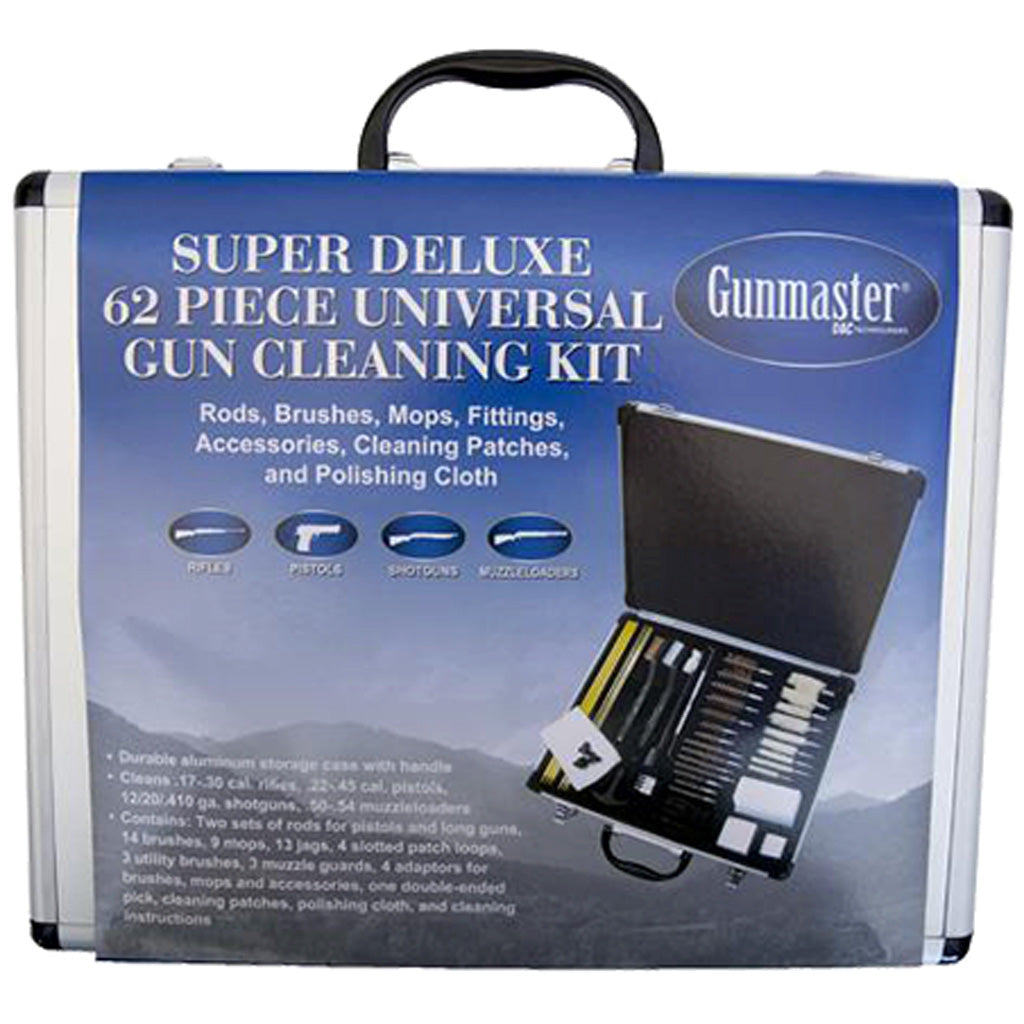Gunmaster Super Deluxe Universal Gun Cleaning Kit - Front View