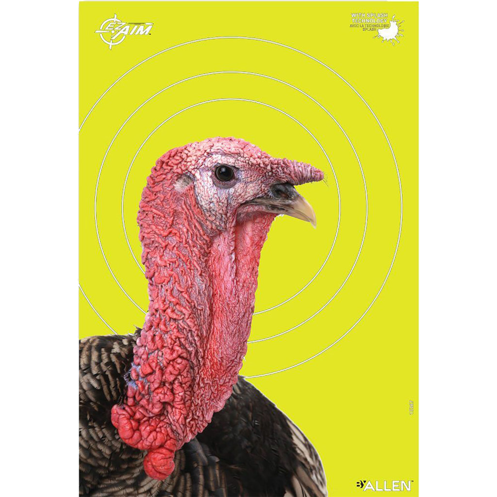 EzAim Splash Turkey Targets - Front View