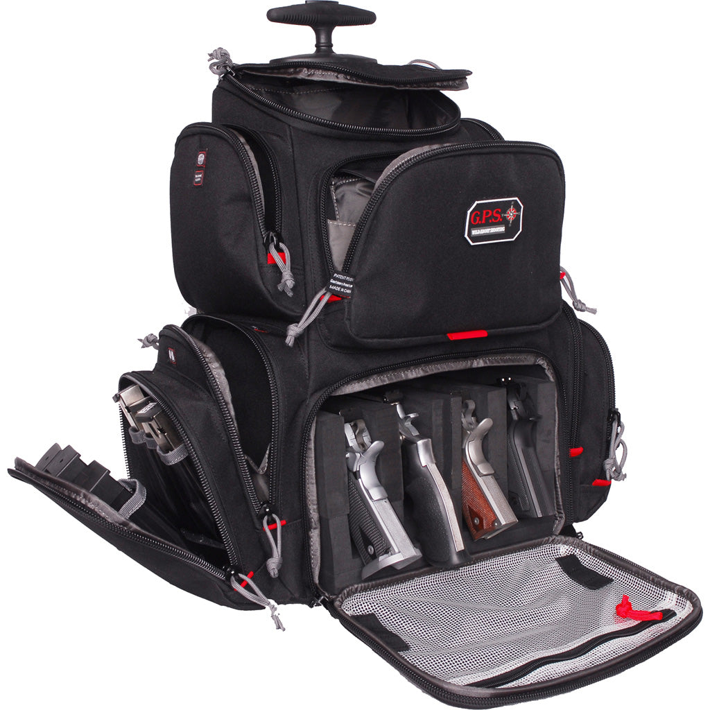 GPS Rolling Handgunner Backpack with Cradle - Front View