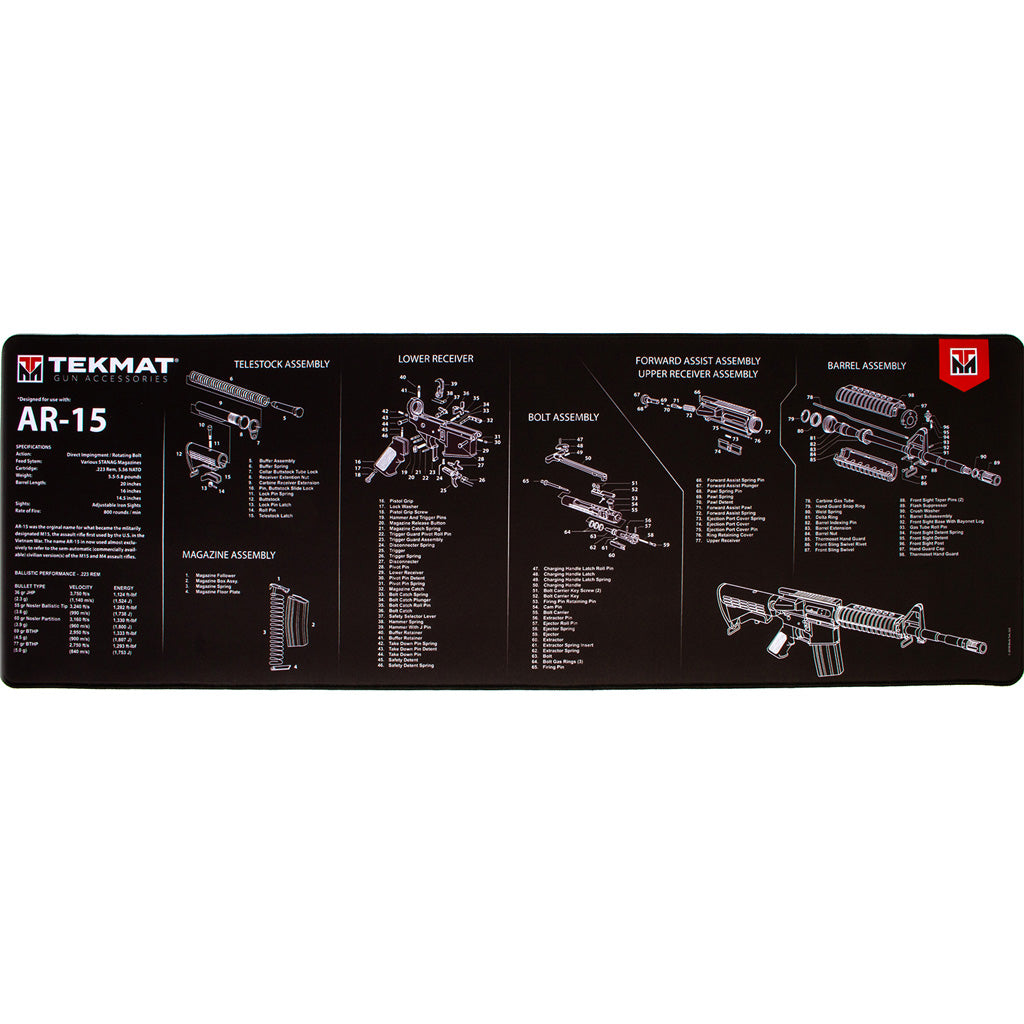 Tekmat Ultra 44 Rifle Cleaning Mat - Front View