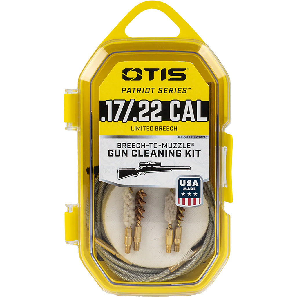 Otis Patriot Series Rifle Cleaning Kit in .17/.22 cal. - Front View