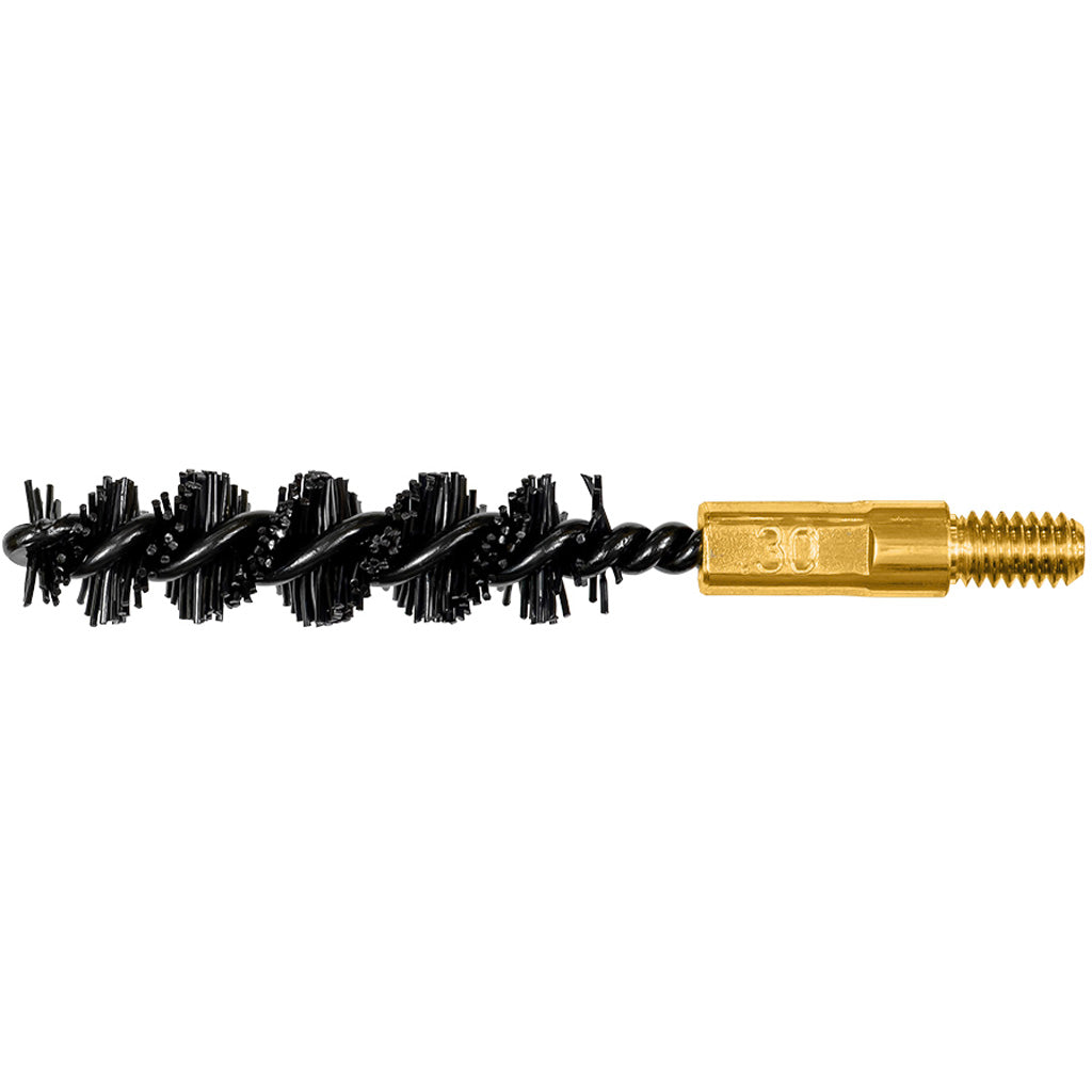 Otis Bore Brush in Black/Brass 30 Cal. - Front View