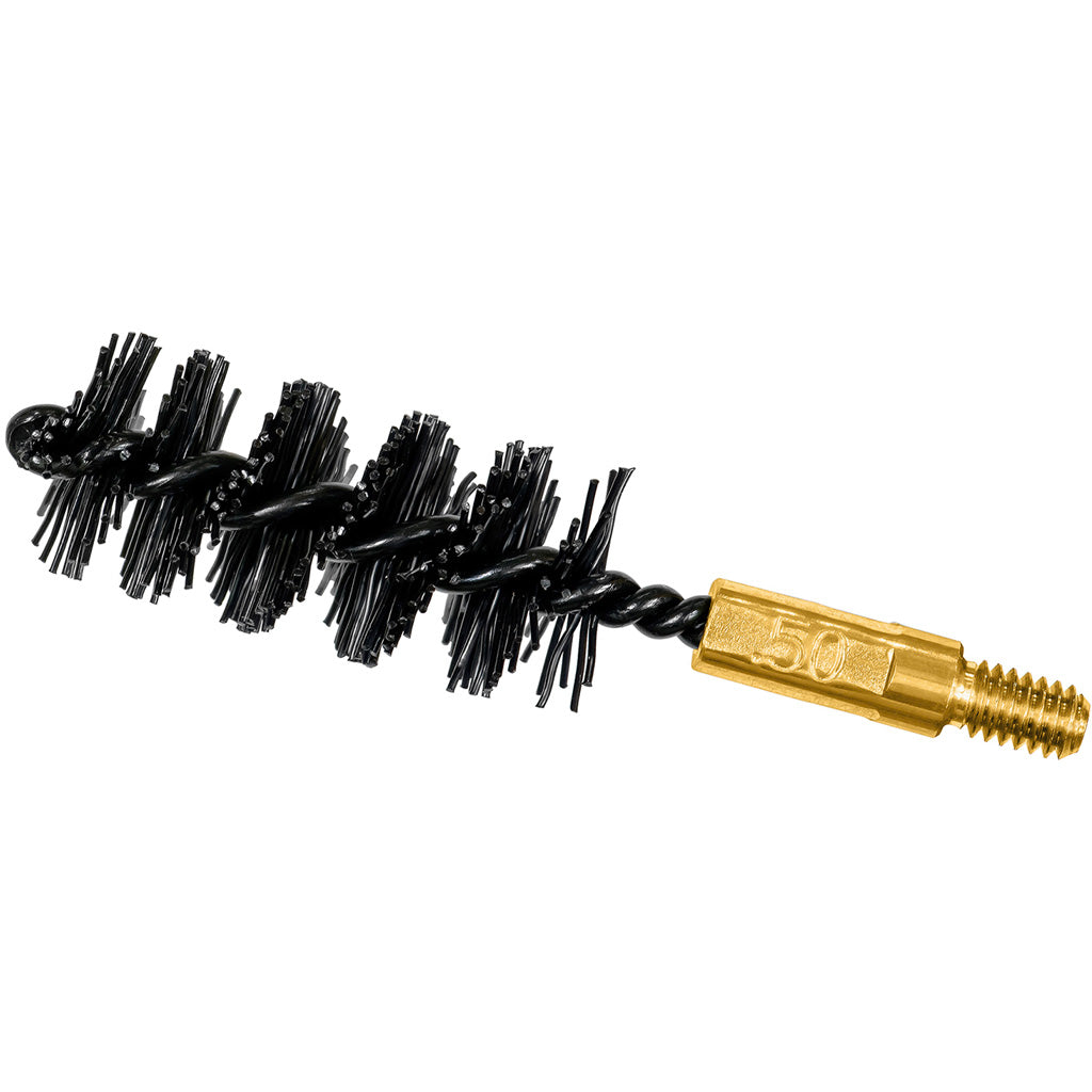 Otis Bore Brush in Black/Brass 50 Cal. - Front View