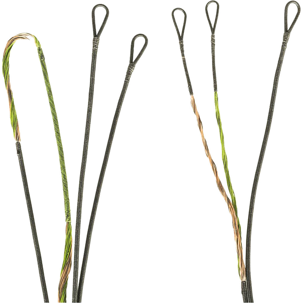 First String FirstString Premium String Kit in Green/ Brown Mathews Halon 32 - Front View