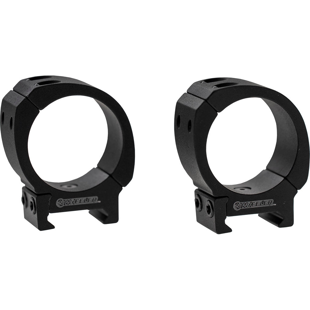 Wheeler Sport Scope Rings in Black 1 in. Low - Front View