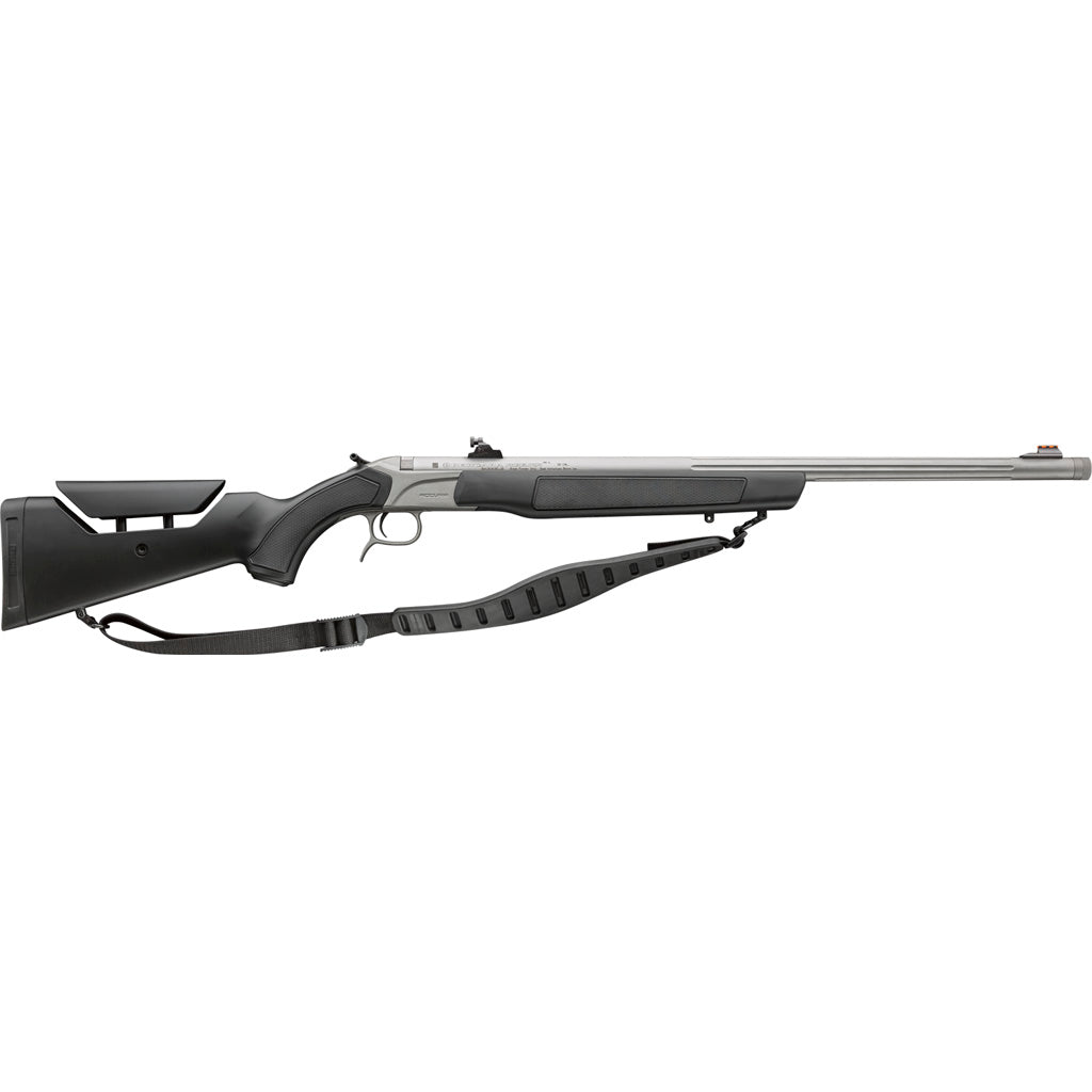 CVA Accura MR-X Muzzleloader in Black/Silver - Front View