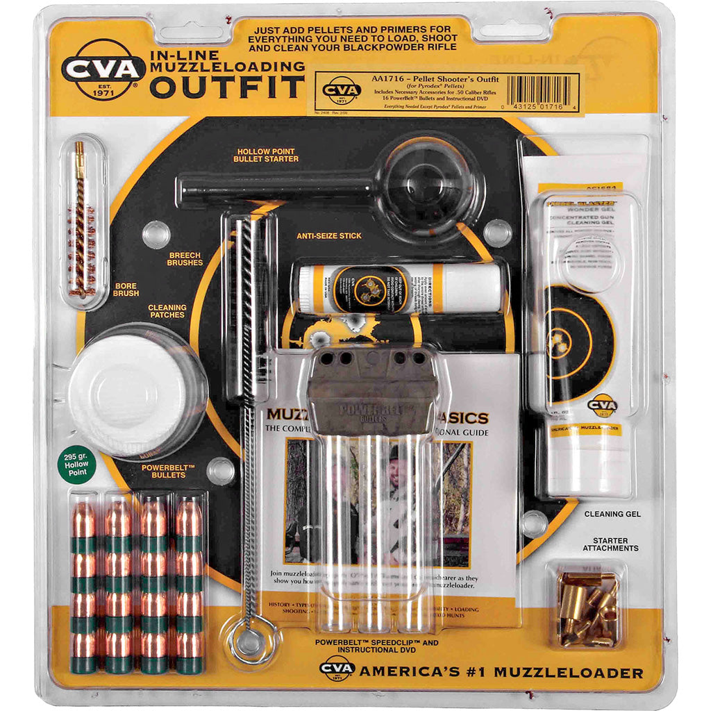 CVA Muzzleloading Accessory Outfit - Front View