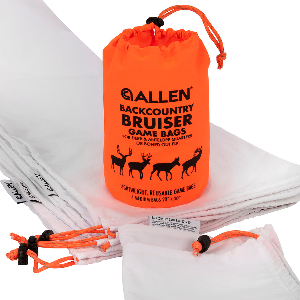 Allen Back Country Game Bags in Bruiser Deer 4 pk. - Front View