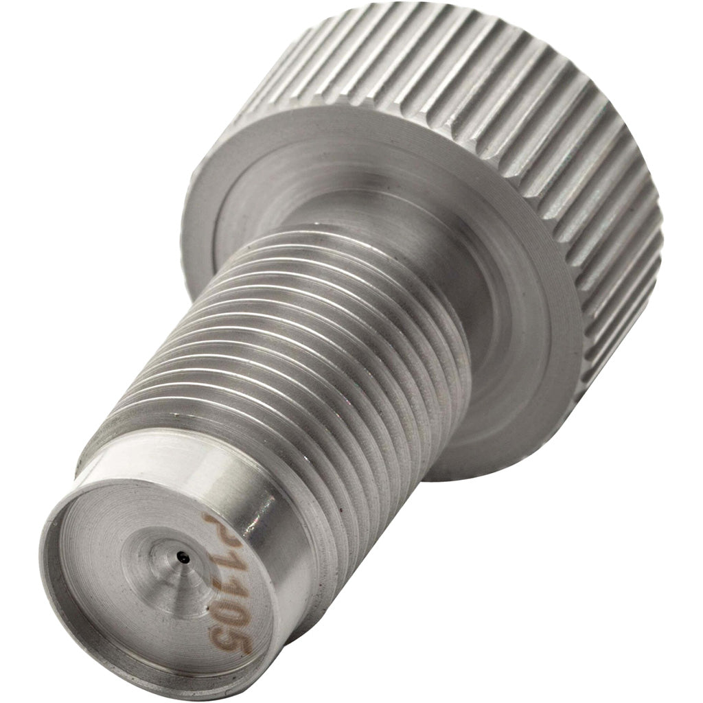 CVA QRBP Breech Plug in Silver Accura Optima Wolf 50 and 45 Cal - Front View