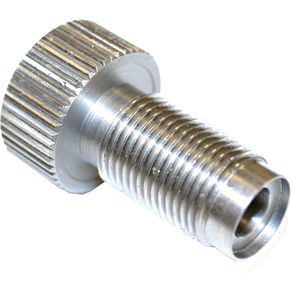CVA QRBP Breech Plug in Silver Blackhorn Accura Optima Wolf 50 and 45 Cal - Front View