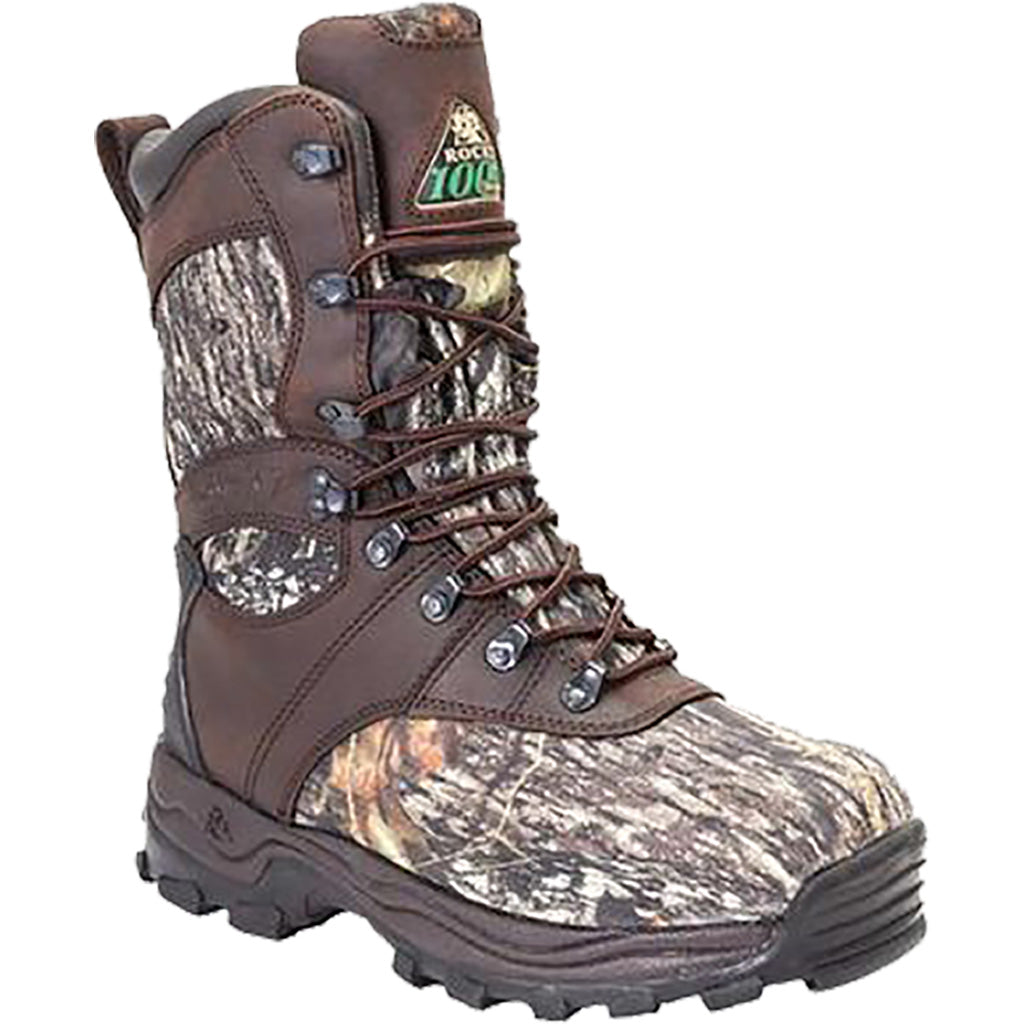 Rocky Sport Utility Boot in Mossy Oak Country Camo Men's 10 - Front View