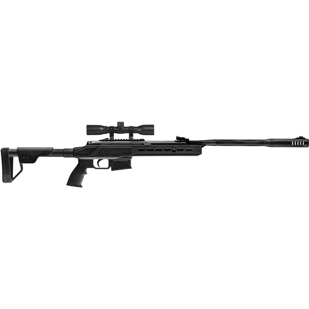 Hatsan Zada Air Gun in 177 Cal. Black w/ Scope - Front View