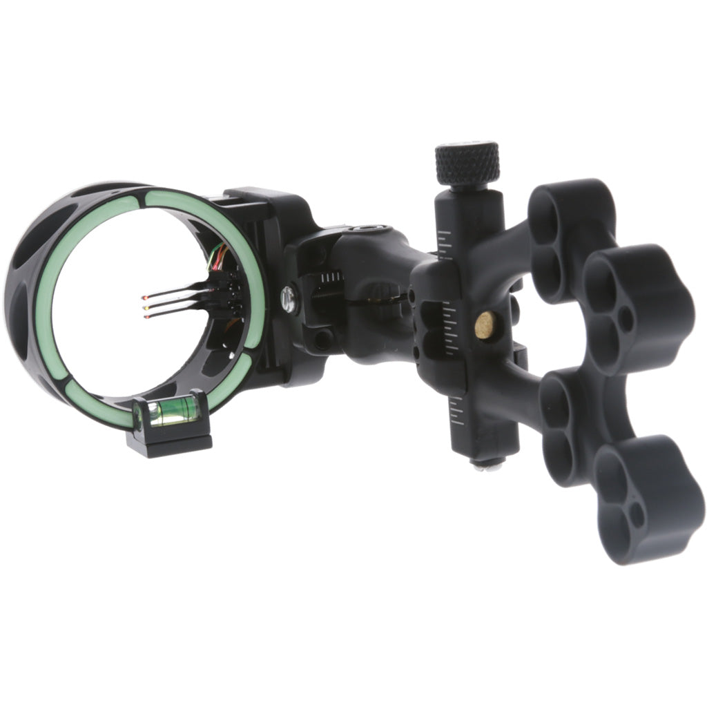 TruGlo Veros Sight in Black 3-Pin .019 RH/LH - Front View