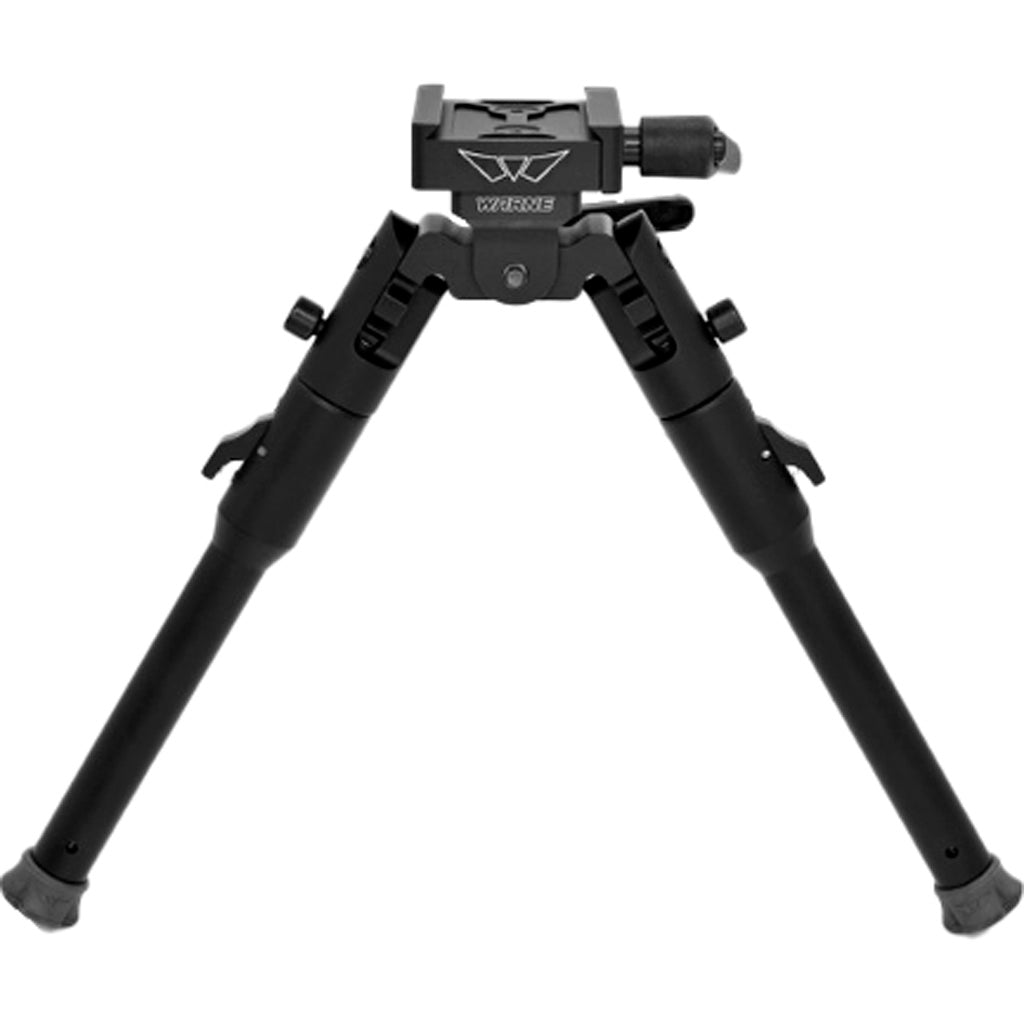Warne Lite Bipod in Arca Rail Interface - Front View