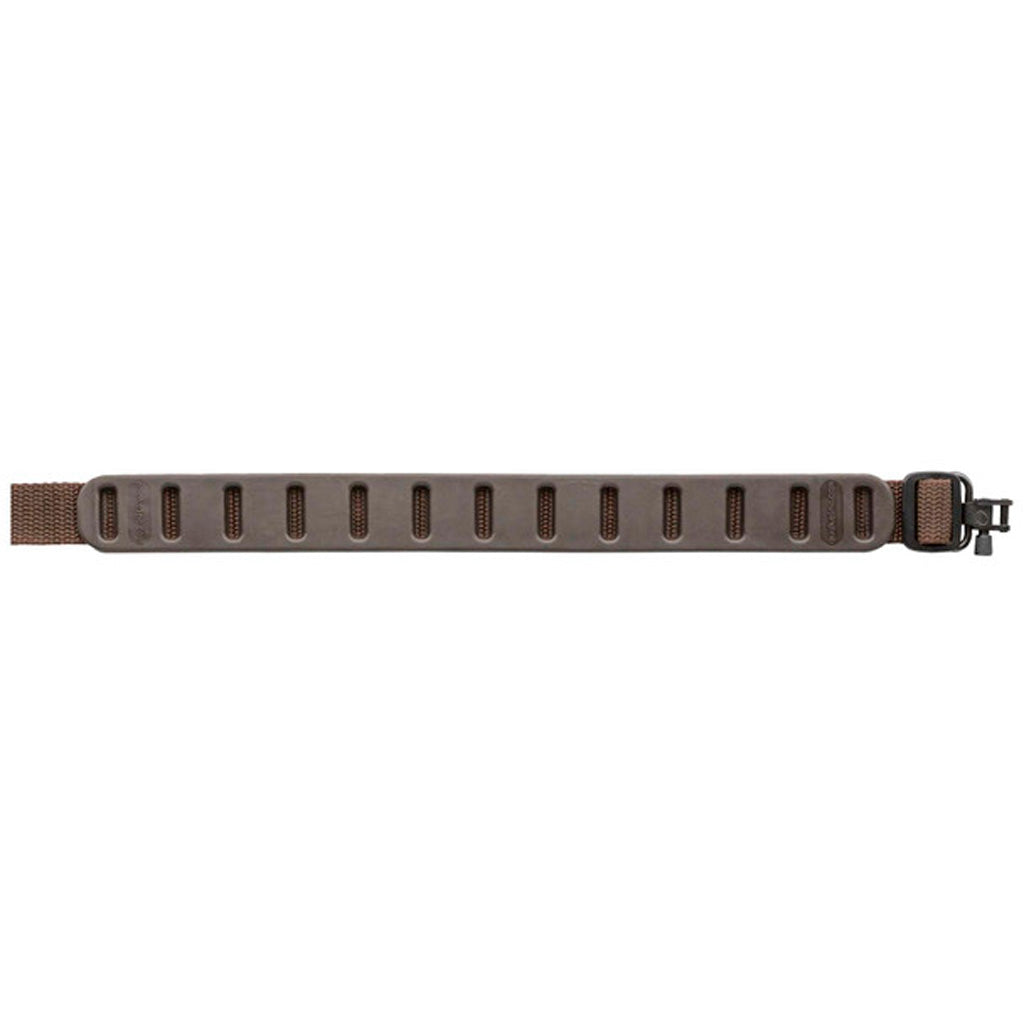 Quake Claw Slimline Sling in Brown - Front View