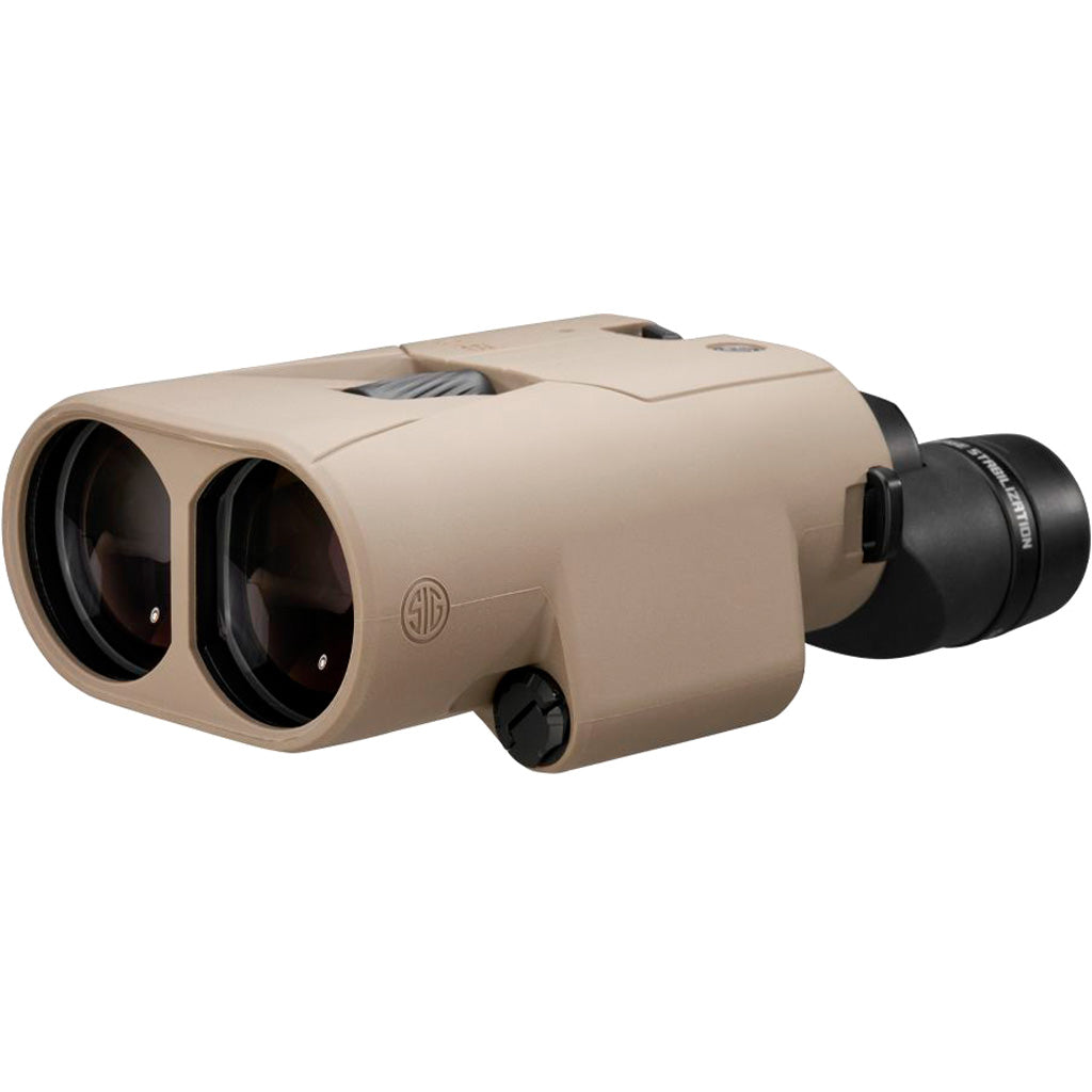 Sig Sauer Zulu6 HDX Pro Stabilizing Binoculars in FDE 14X50 - Front View