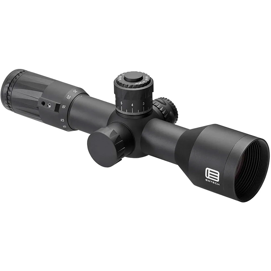 EOTech Vudu FFP Rifle Scope in Black 5-25X50mm Tremor 5 Reticle MRAD - Front View