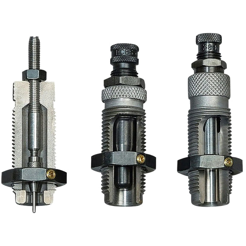 RCBS 3-Die Taper Crimp Set in 360 Buckhammer - Front View