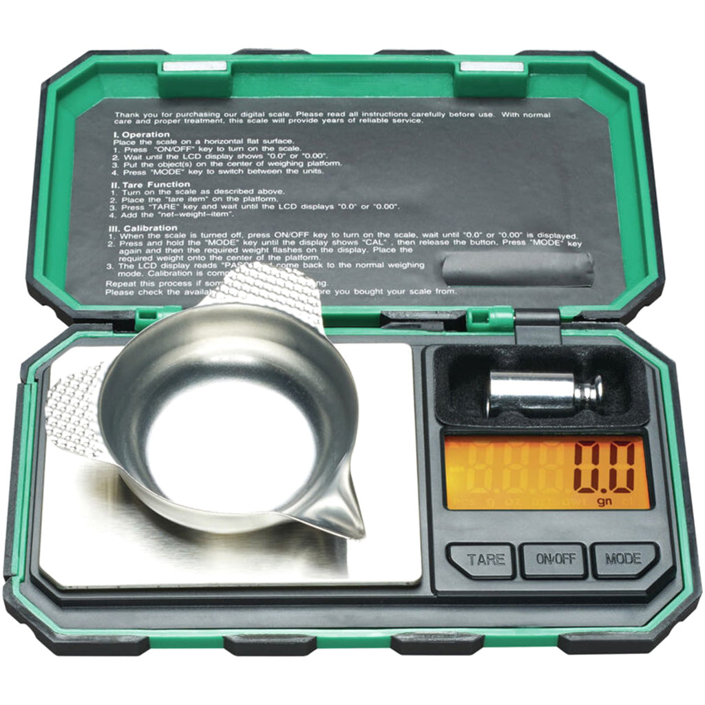 RCBS 1500 Grain Digital Pocket Scale - Front View