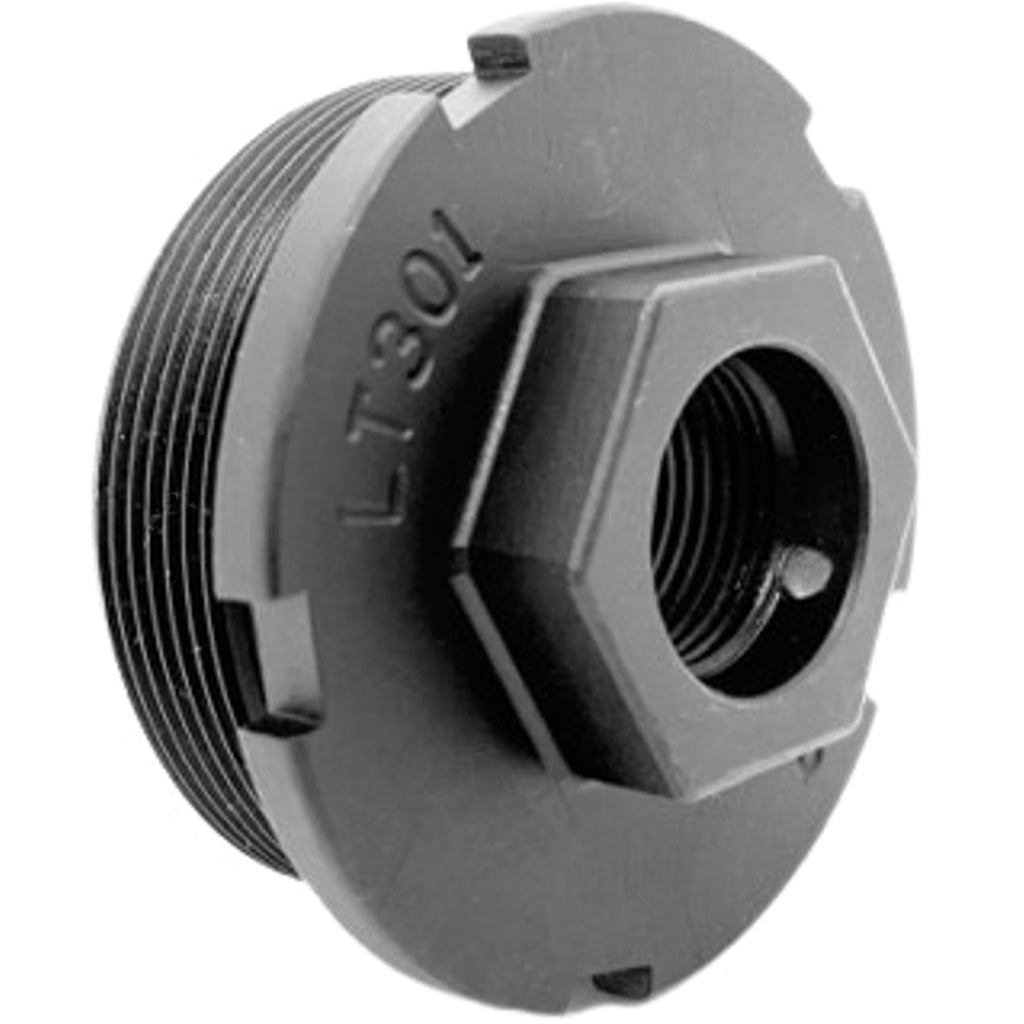 Dead Air Silencers Dead Air Suppressor Direct Thread Adapter in DT Mount w/ HUB Compatible Products 1/2-28 - Front View