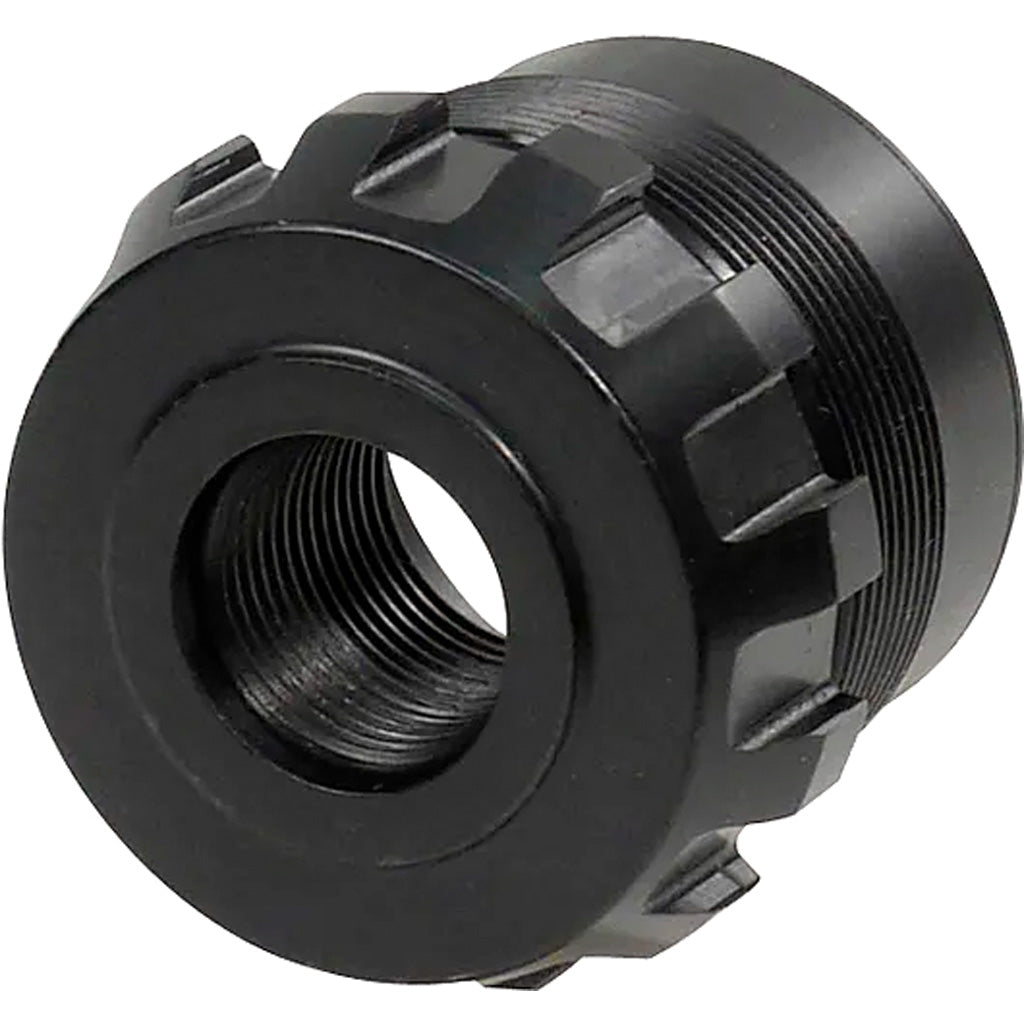 Dead Air Silencers Dead Air P-Series Fixed Mount in M13.5X1LH - Front View