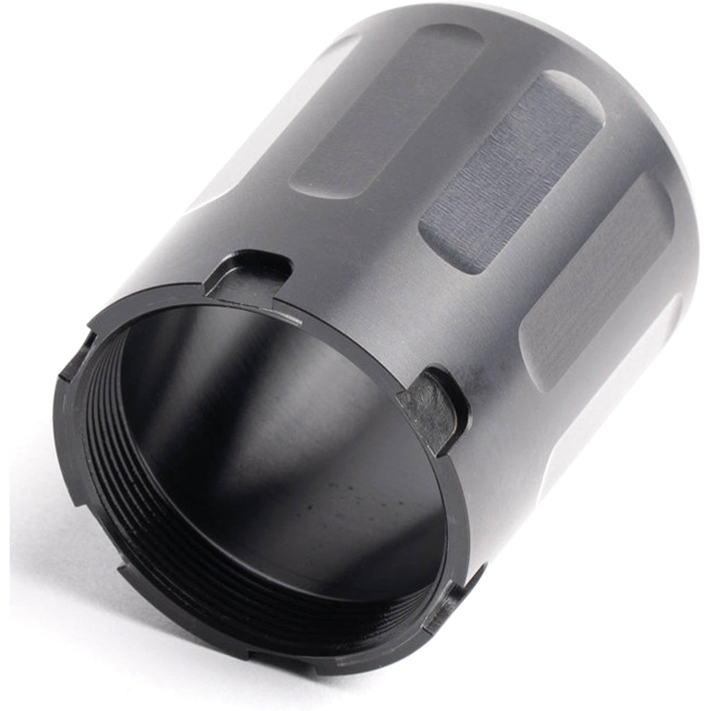 Dead Air Silencers Dead Air Blast Shroud in w/ DA428 KeyMo Adapter (HUB 1 3/8-24) - Front View