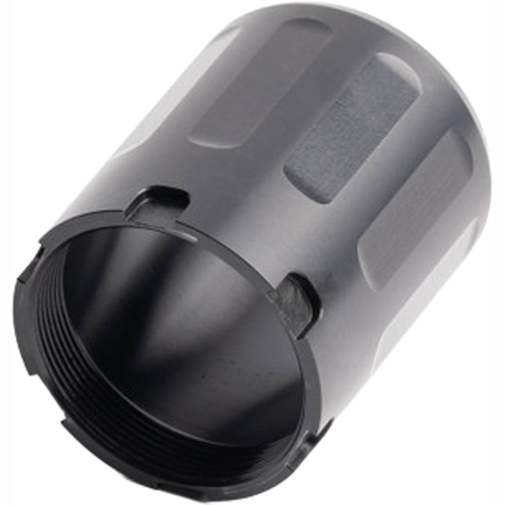 Dead Air Silencers Dead Air Blast Shroud in w/ DA456 Xemax Adapter (HUB 1 3/8-24) - Front View