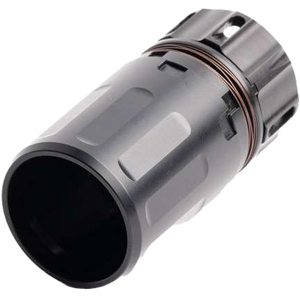 Dead Air Silencers Dead Air Blast Shroud in w/ DA429 KeyMo Adapter (1 3/8-32) - Front View