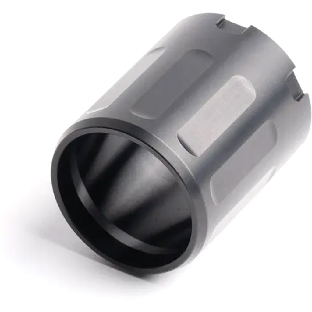 Dead Air Silencers Dead Air Blast Shroud in Works w/DA458Xeno,DA452KeyMicro & 1 1/8-28Adapters - Front View