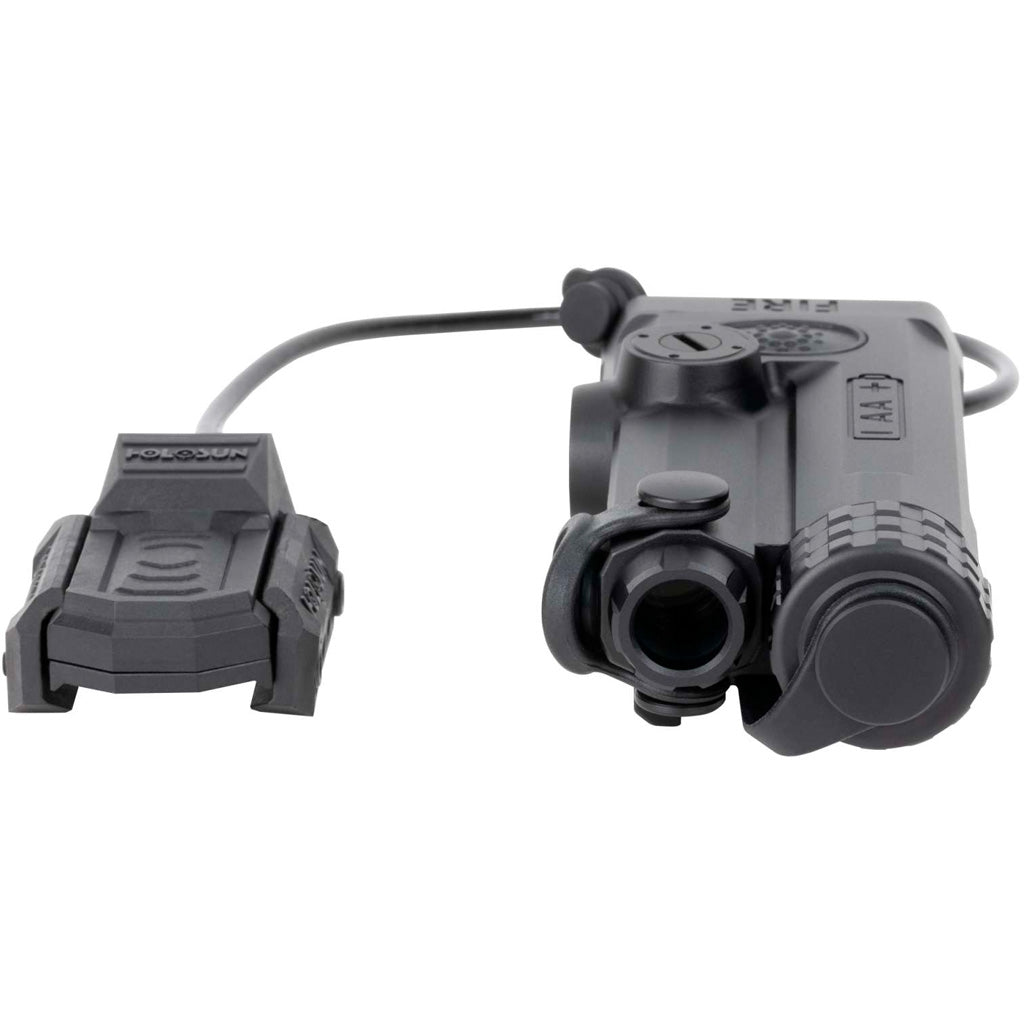 Holosun IRIS Laser System in Black/Red - Front View