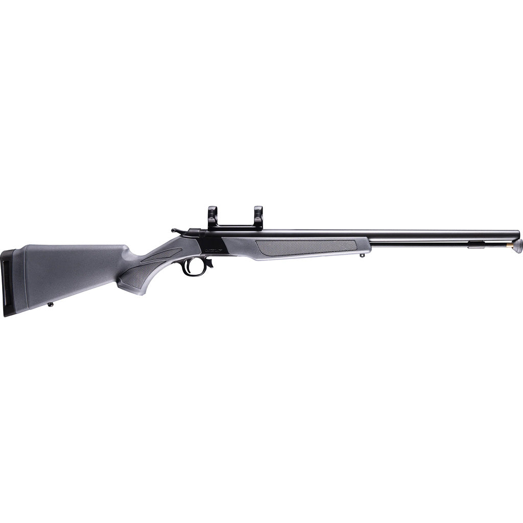 CVA Wolf V2 Muzzleloader in 50 cal. 24 in. Blue/Stealth Grey - Front View