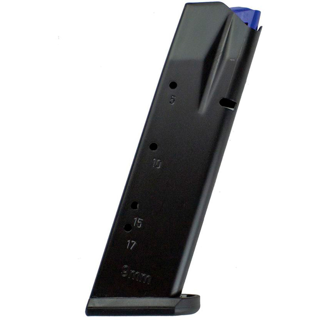 CZ Pistol Magazine in 9mm 17 rd. Fits 75, SP-01, Shadow 2 - Front View