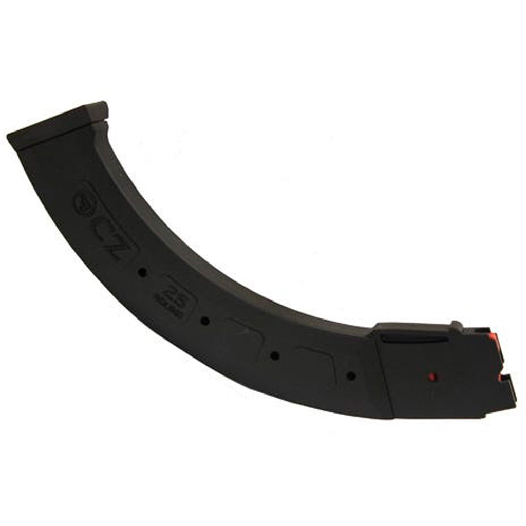 CZ Rimfire Rifle Magazine in 22 LR 25 rd. Polymer Fits 457, 512, 455 - Front View